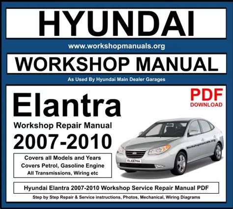 Elantra Touring 2010 Factory Service Repair Manual Download