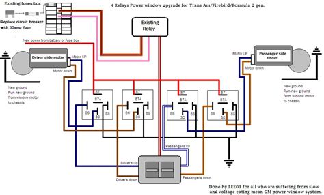 Electic Window Wiring Diagram 1977 Chevy