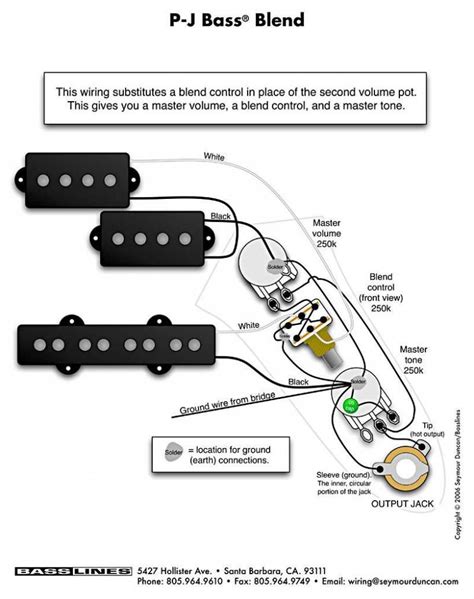 Electric Bass Wiring Diagrams