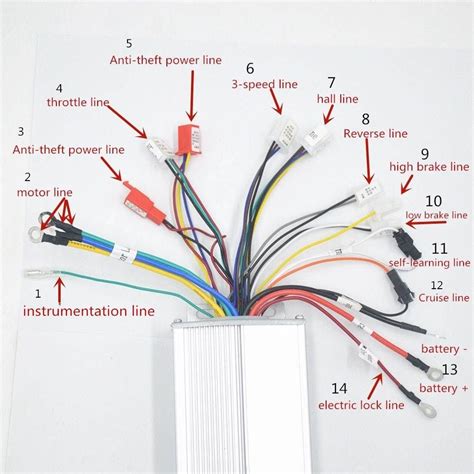 Electric Bike Controller Wiring Diagram