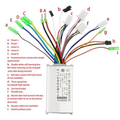 Electric E Scooter Wiring Diagram