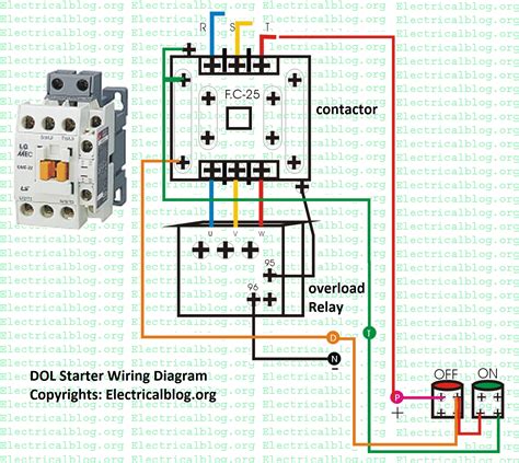 Electric Motor Starter Wiring Diagram