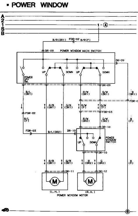 Electric Window Wiring Diagram Mazda 3