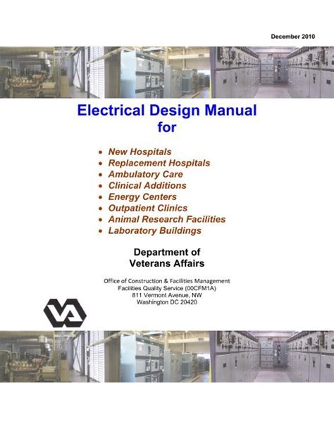 Electrical Design Manual Office Of Construction