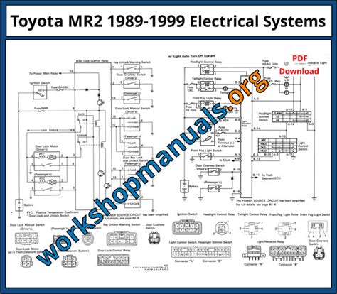 Electrical Systems Manual For 1989 Mr2