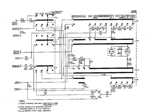 Electrical Wiring Diagrams For A Simpson 260 Multimeter