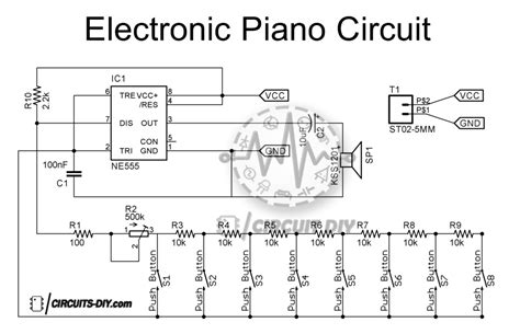 Electronic Piano Wiring Diagram