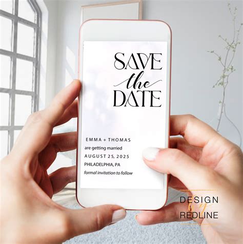 Electronic Save The Date Templates