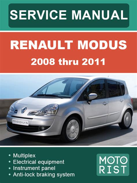 Electronic Service Manual Renault Modus