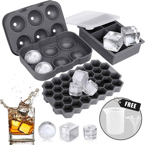 Elevate Your Cocktail Game with Premium Large Ice Cube Trays