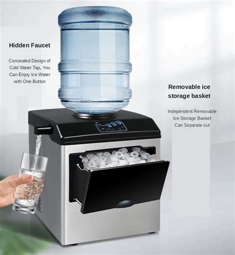 Elevate Your Iced Delights: The Hicon Ice Maker Machine, Your Culinary Companion