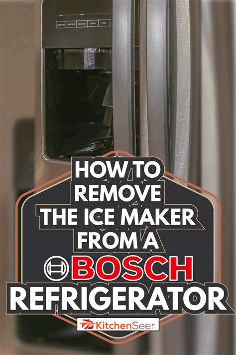 Elevate Your Kitchens Refreshing Potential: The Bosch Ice Maker Replacement B30IB800SP
