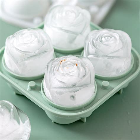 Elevate Your Summer Cool with the Enchanting Rose Ice Mould