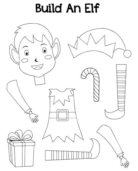 Elf Template Printable