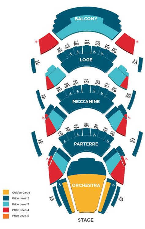 Ellie Caulkins Opera Seating Chart