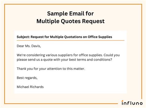 Email Quote Template