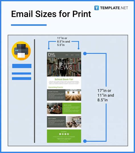 Email Template Size
