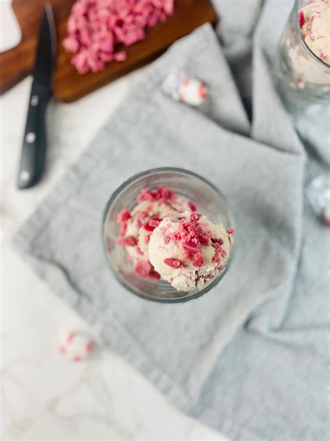 Embark on a Sensory Delight: The Enchanting World of Dairy-Free Peppermint Ice Cream