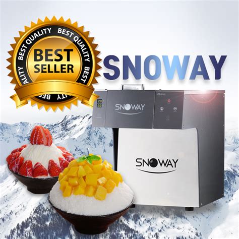 Embrace the Snoway Bingsu Machine: Unleash Limitless Frozen Delights