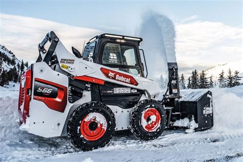 Embrace the Winter Wonderland with the Unstoppable Snow Bobcat Machine