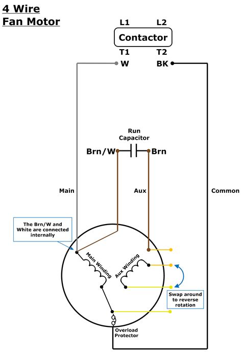 Emerson Condenser Fan Motor Wiring Diagram