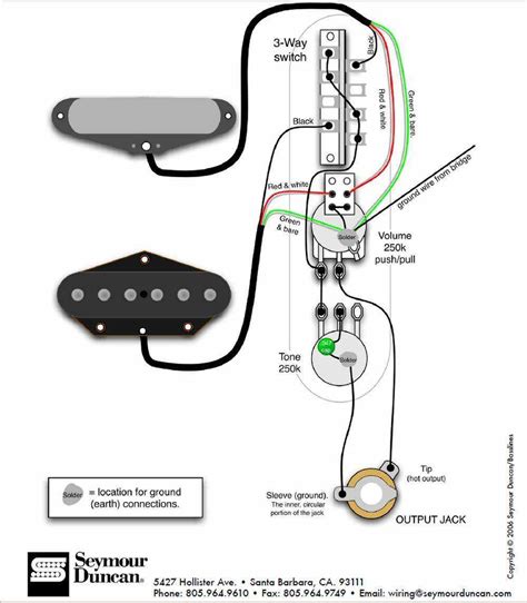 Emg Telecaster Wiring Diagram