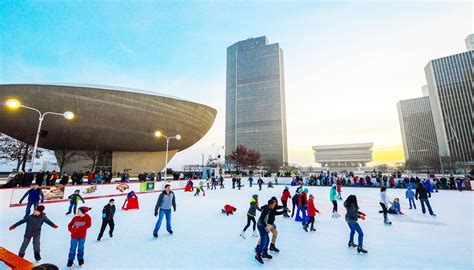 Empire State Plaza Ice Skating: A Winter Wonderland in the Heart of Albany