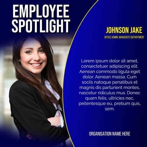 Employee Spotlight Template