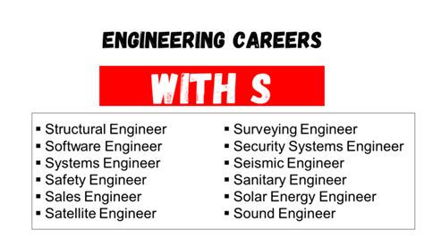 Engineering Career That Starts With X