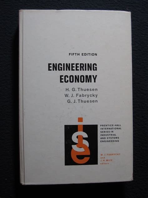 Engineering Economy Thuesen Solution Manual 6th Edition