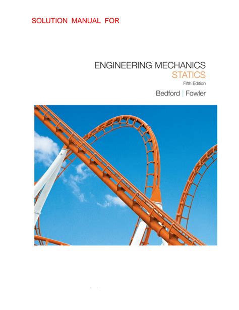 Engineering Mechanics Statics Solutions Manual Mcgill