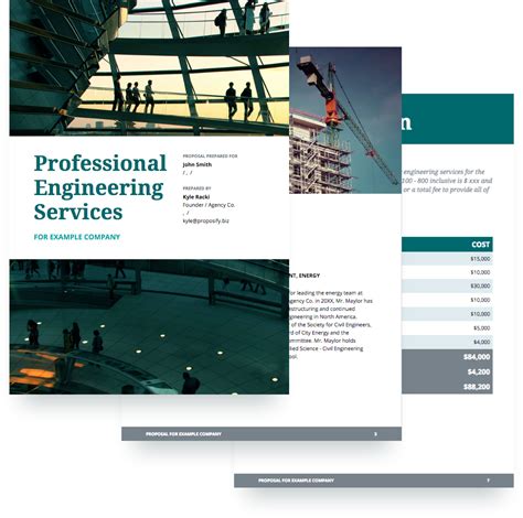 Engineering Proposal Template