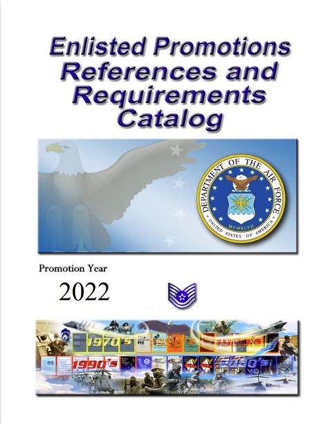 Enlisted Promotions References And Requirements Catalog 2019