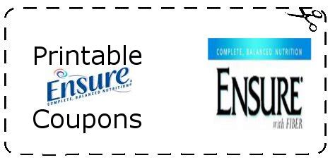 Ensure Coupons Printable Free
