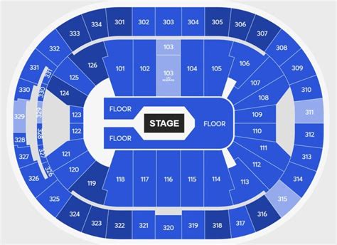 Enterprise Center Seating Chart With Rows