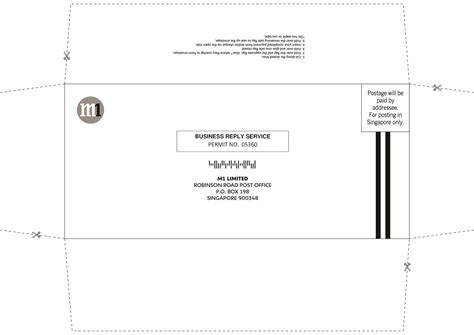 Envelope Print Template Word