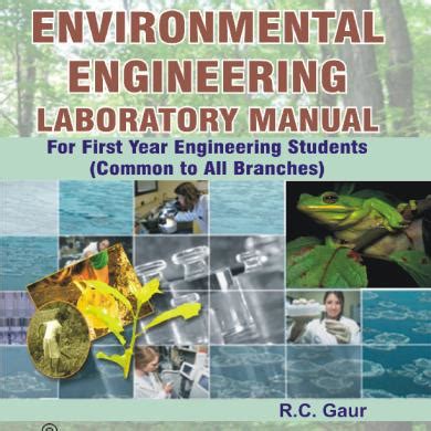 Environmental Engineering Laboratory Manual Gaur R C