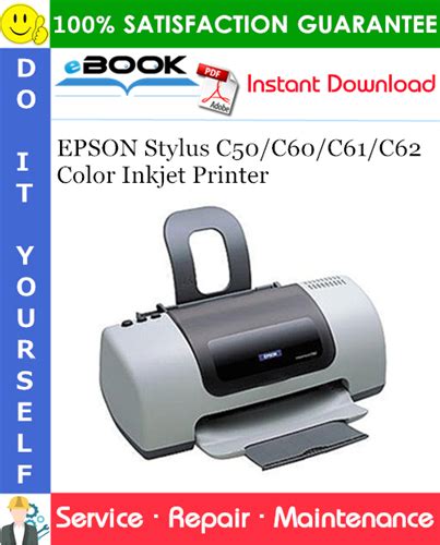 Epson Stylus C60 Color Inkjet Printer Service Repair Manual