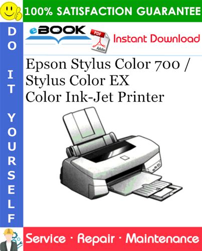 Epson Stylus Color 700 Stylus Color Ex Color Ink Jet Printer Service Repair Manual