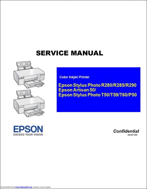 Epson Stylus Photo Printer Service Manual