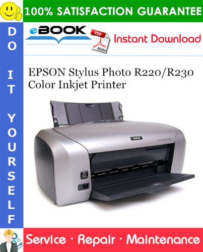 Epson Stylus Photo R220 R230 Service Manual Pdf