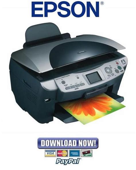 Epson Stylus Photo Rx610 Rx 610 Printer Reset Software And Service Manual