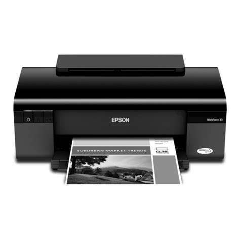 Epson Workforce 30 Service Manual Repair Guide