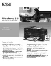 Epson Workforce 615 Instruction Manual