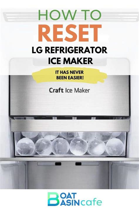 Esløsningen til dine isbehov: LG Refrigerator Ice Maker
