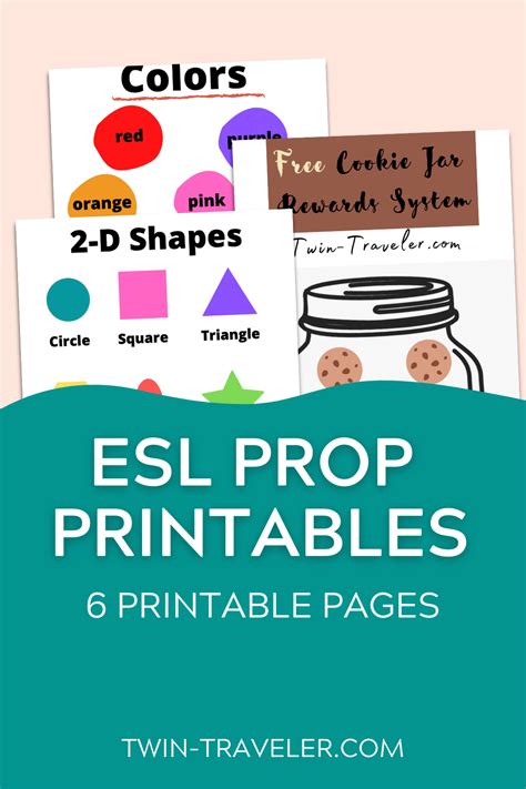 Esl Props Printable