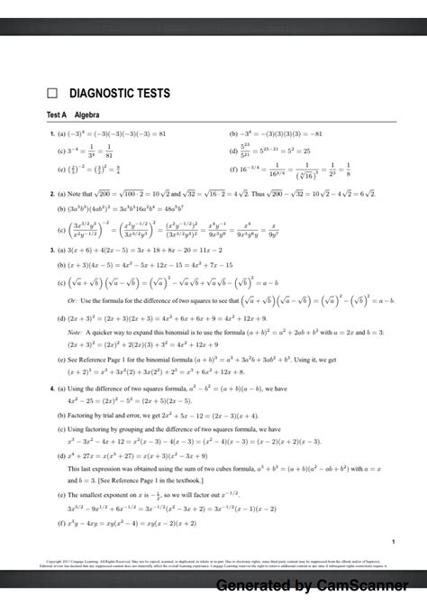 Essential Calculus 2nd Edition Solutions Manual