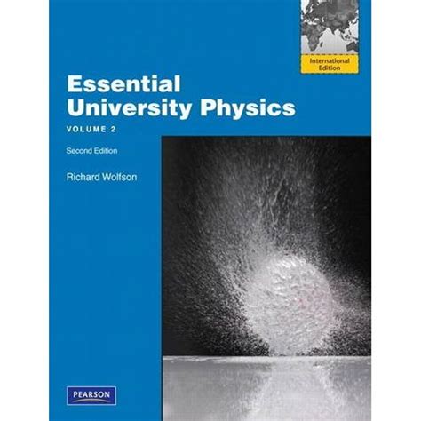 Essential University Physics 2nd Edition Solutions Manual