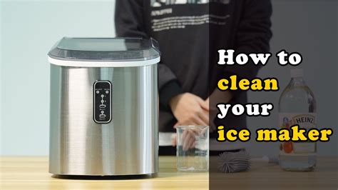 Euhomy Ice Maker Self-Cleaning Instructions: A Step-by-Step Guide to Sparkling Clean Ice