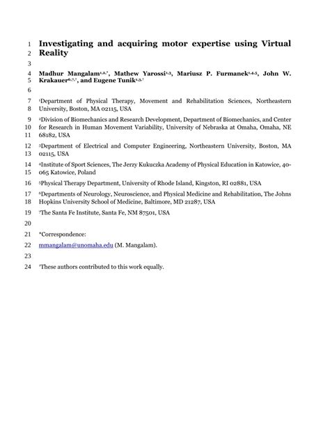 Event Coding And Motor Expertise Rpi Catalog